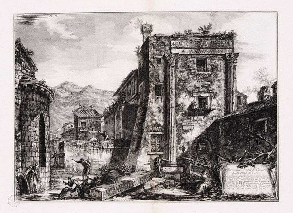Ruines du temple de Castor et Pollux
