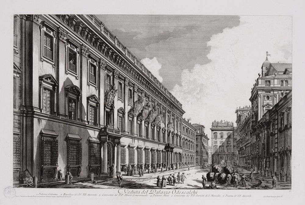 Vue du palazzo Odescalchi