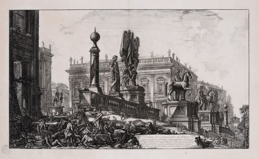 Vue latérale du Capitole