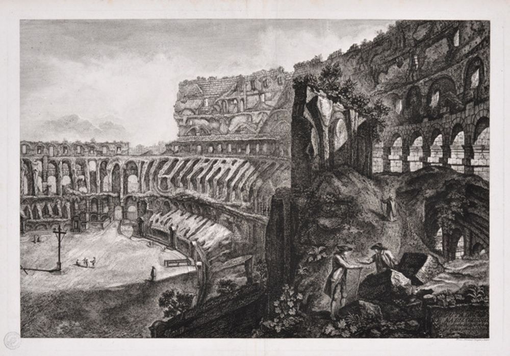 Vue intérieure du Colisée