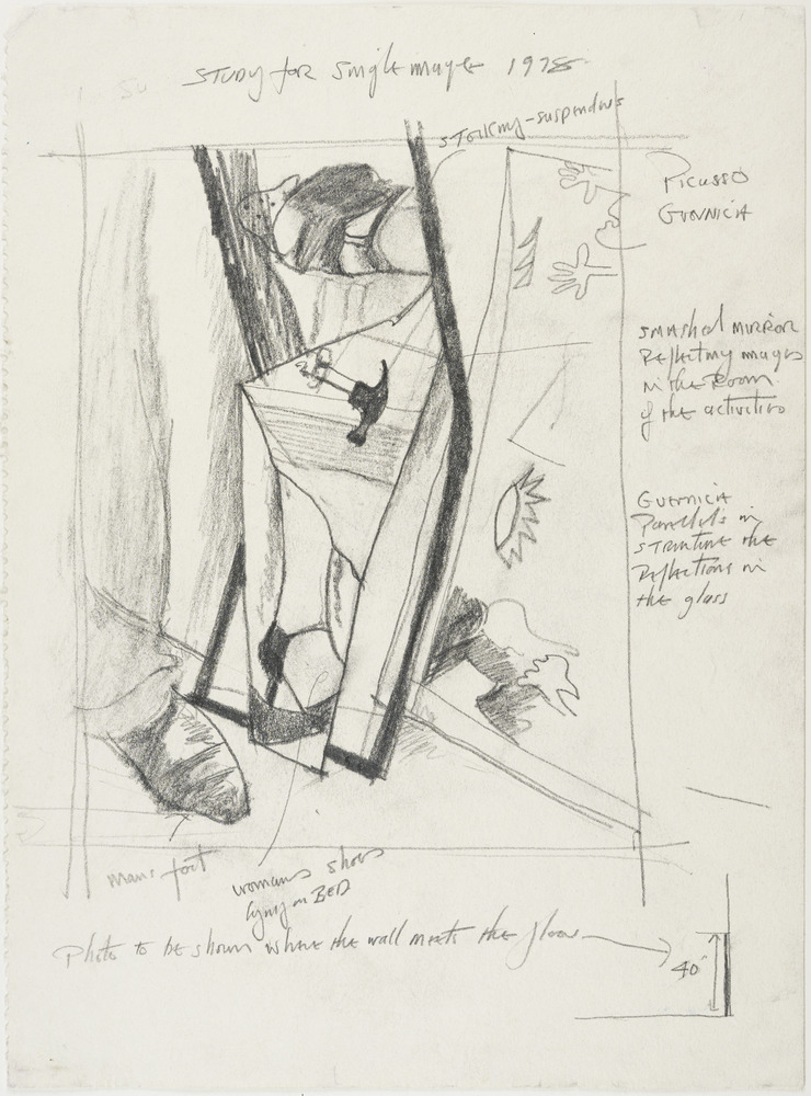 Study for Still Life with Guernica