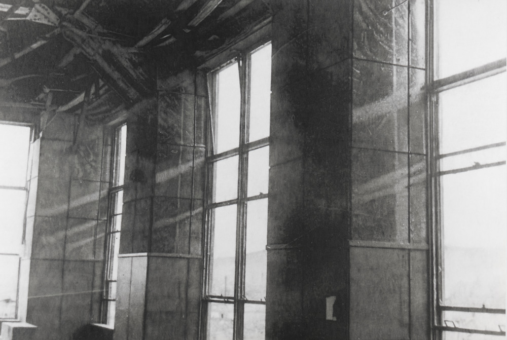 Shunkichi Kikuchi, The fourth floor of the Hiroshima, savings bureau, Monday October 1, 1945