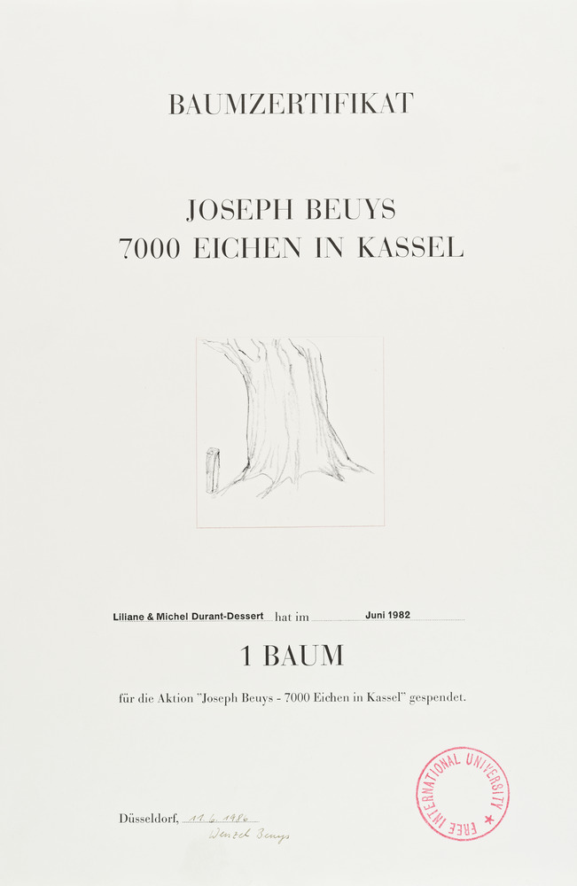 7000 Eichen
(7000 chênes)