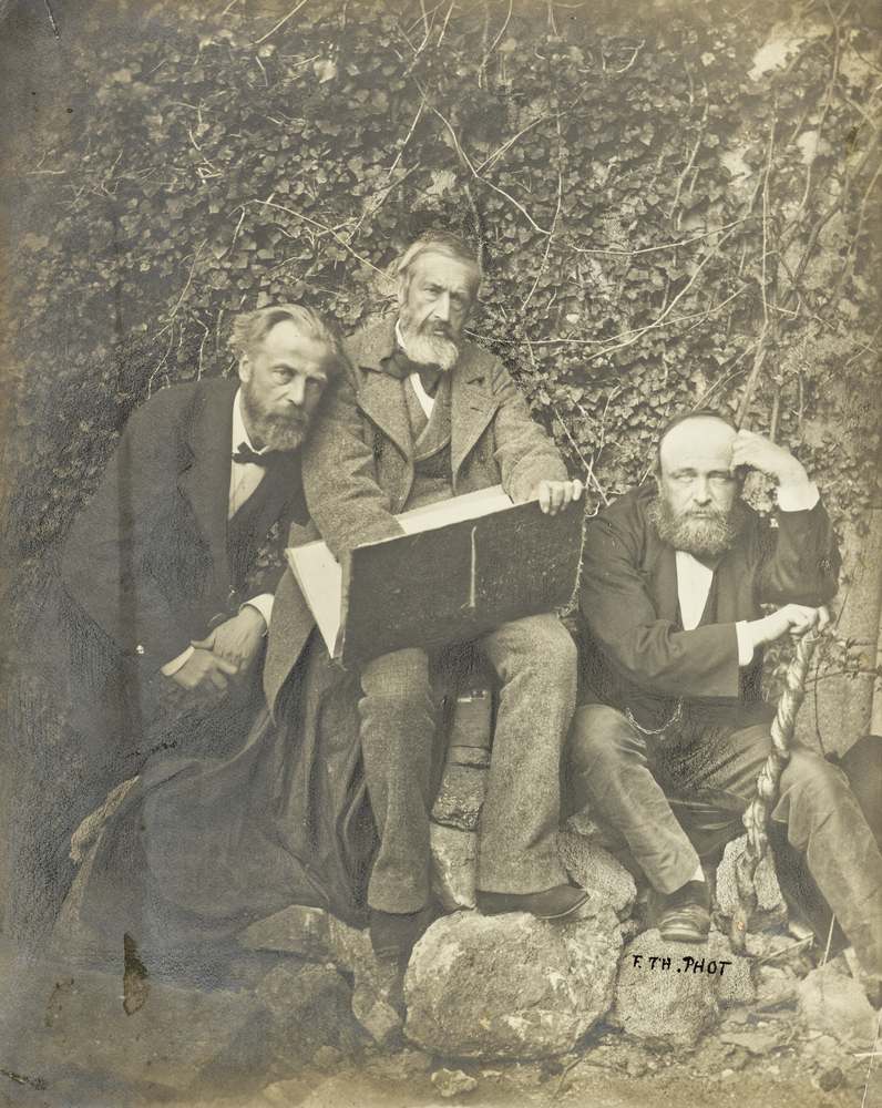 Joseph Trévoux, Louis Janmot et Paul Borel
