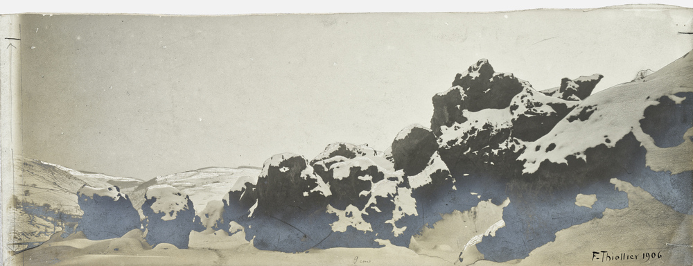 Sans titre, paysage minier